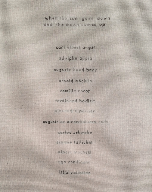 When the Sun Goes Down and the Moon Comes Up