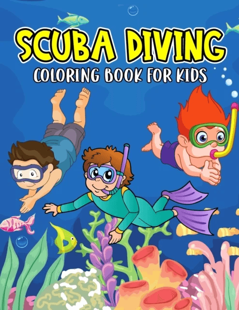 Scuba Diving Coloring Book for Kids av Cheesy Bear