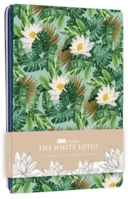 The White Lotus Sewn Notebook Collection (Set of 3) av Insight Editions