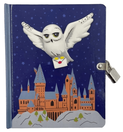 Harry Potter: Hedwig Squishy Lock &amp; Key Diary av Insight Editions