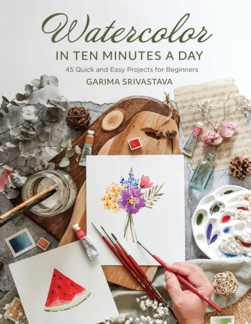 Watercolor in 10 Minutes a Day av Garima Srivastava