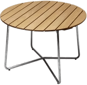 Grythyttan Stålmöbler 9A spisebord Ø100 cm