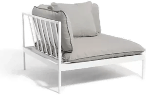 Skargaarden Bönan modulsofa hjørnedel lysegrå