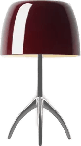 Foscarini Lumiere Grande bordlampe kirsebærrød
