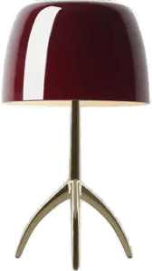 Foscarini Lumiere Piccola bordlampe Kirsebærrød