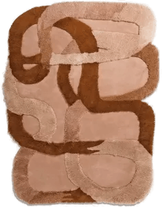 Ogeborg The Tangles ullteppe 170x216 cm