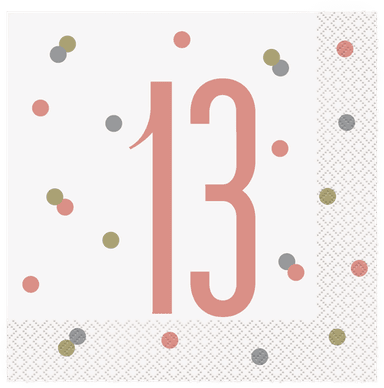 Unique Party Servietter Tallet 13