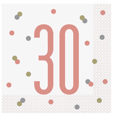Unique Party Servietter Tallet 30
