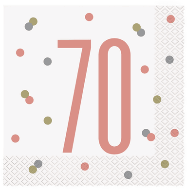 Unique Party Servietter Tallet 70