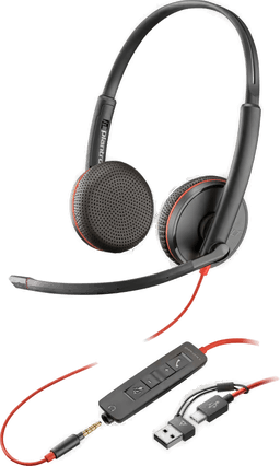 Hp Poly Blackwire C3225 USB Type-C