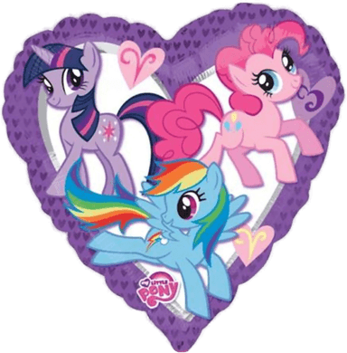 Riethmüller Folieballong My Little Pony Hjerte