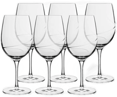 Luigi Bormioli Aero rødvinsglass 48 cl 6-pakning