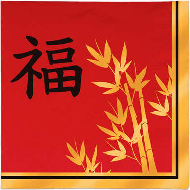 360 Degrees Servietter Asiatisk 16-pakning