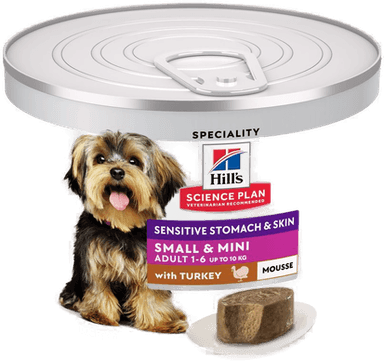 Hill's Science Plan Sensitive Stomach & Skin Mousse - Kalkun