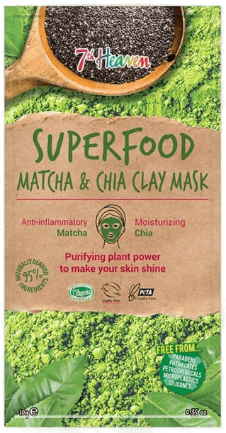 Kiss Superfood Matcha & Chia Maske