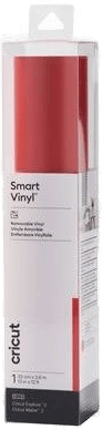 Cricut Smart Vinyl Avtagbar 33 x 366 cm - Rød