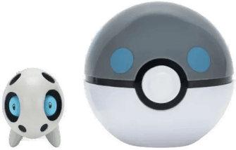 Pokemon Clip N Go - Aron med Heavy Ball