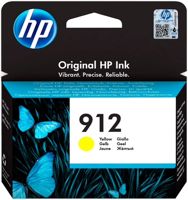 HP 912 Gul Blekkpatron