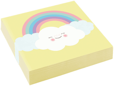 Riethmüller Servietter Rainbow & Cloud