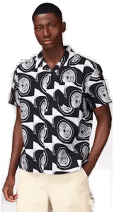 Obey Lankershim Skjorte Hvit M