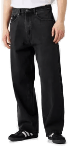 Obey Bigwig Baggy Jeans Svart S
