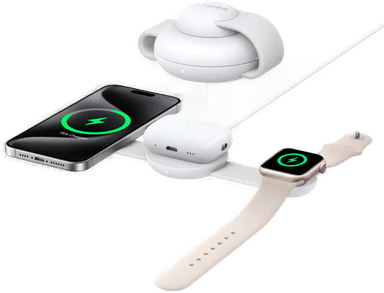 Anker MagGo Trådløs Ladestasjon 3-i-1