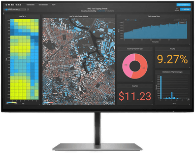 HP Z24f G3 24" LED-skjerm