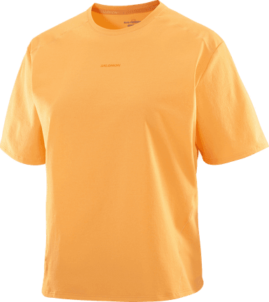 Salomon Trackline T-skjorte Warm Apricot