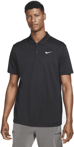 NikeCourt Dri-FIT tennisskjorte - Svart