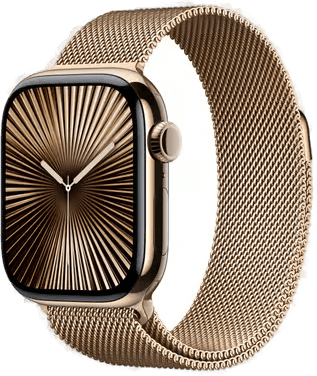 Apple Watch Series 10 42mm Gold Titanium