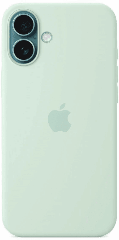Apple iPhone 16 Plus Silikondeksel MagSafe Aquamarine