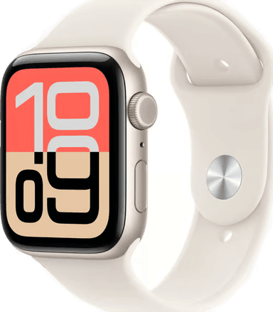 Apple Watch SE 3 GPS + Cellular 44mm Starlight Aluminium Case