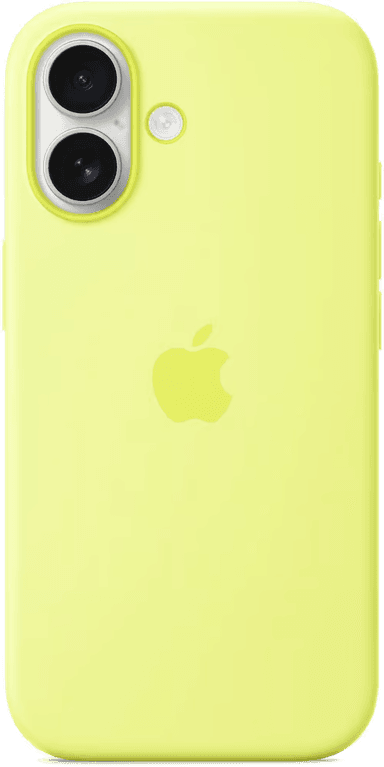Apple iPhone 17 silikondeksel (neongul)