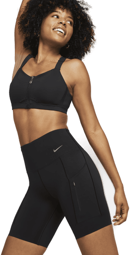 Nike Go sykkelshorts dame 20 cm svart