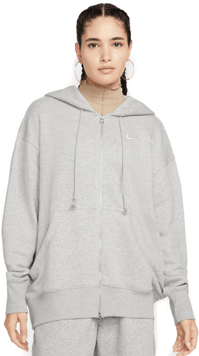 Nike Phoenix Fleece hettejakke dame - Grå