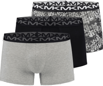 Michael Kors 3P Fashion Boxer Brief Grå/Svart