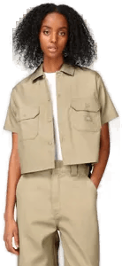 Dickies Work skjorte Beige XS