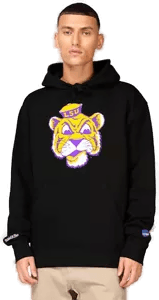 Mitchell & Ness Louisiana State University hettegenser Svart