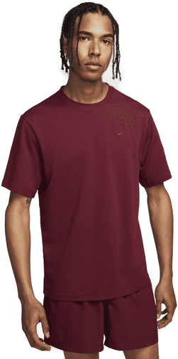 Nike Dri-FIT kortermet overdel herre - Rød