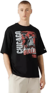 New Era NBA Chicago Bulls t-skjorte Hvit