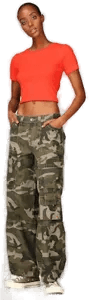 True Religion Jessie Big T Camo bukse W30