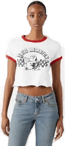 True Religion Buddha Logo t-skjorte Grå