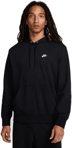 Nike Club frottéhettegenser - Svart