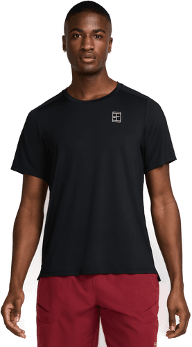 NikeCourt Advantage Dri-FIT herreoverdel - Svart