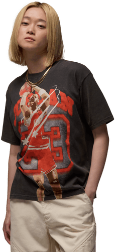 Jordan T-skjorte med trykk - Svart