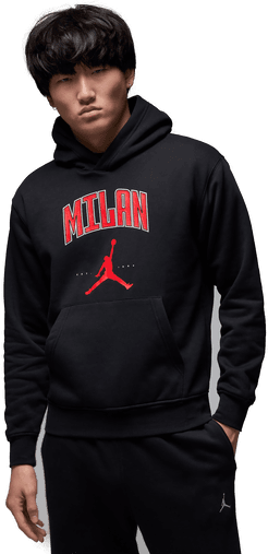 Jordan Milan fleecehettegenser - Svart