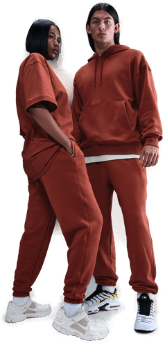 Nike Wool Classics fleecebukse - Rød