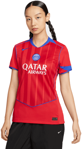 Nike Paris Saint-Germain 2025/26 Dri-FIT fotballdrakt dame - Rød