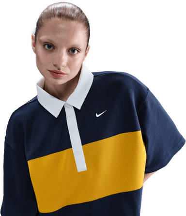 Nike kortermet polooverdel dame - Blå