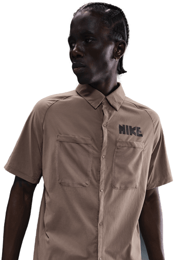 Nike Dri-FIT UV kortermet løpeoverdel